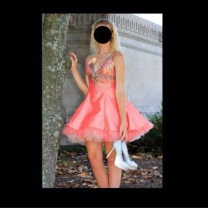 Pink Short Prom Dress